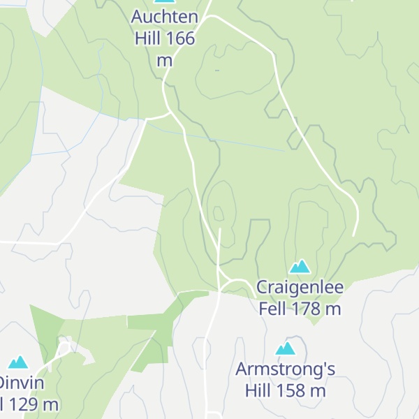 Map of Low Auchenree Fell