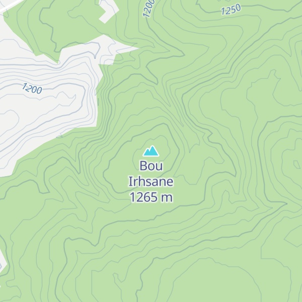Map of Bou Irhsane