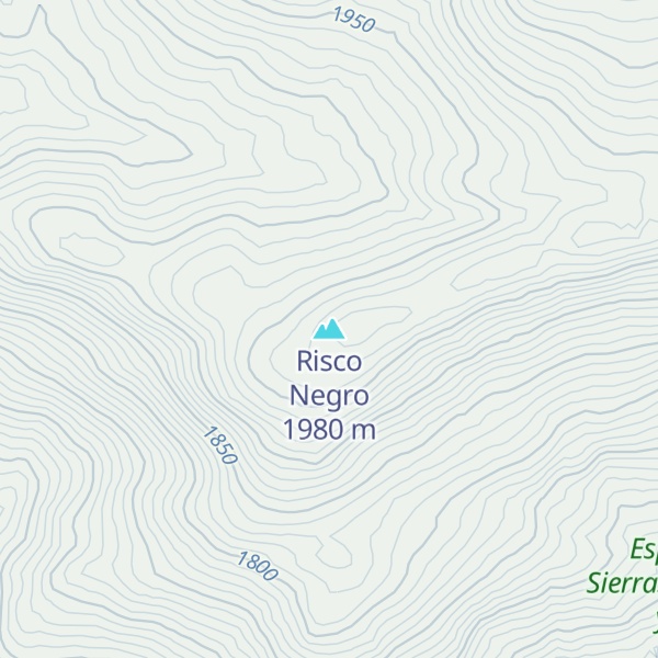 Map of Risco Negro