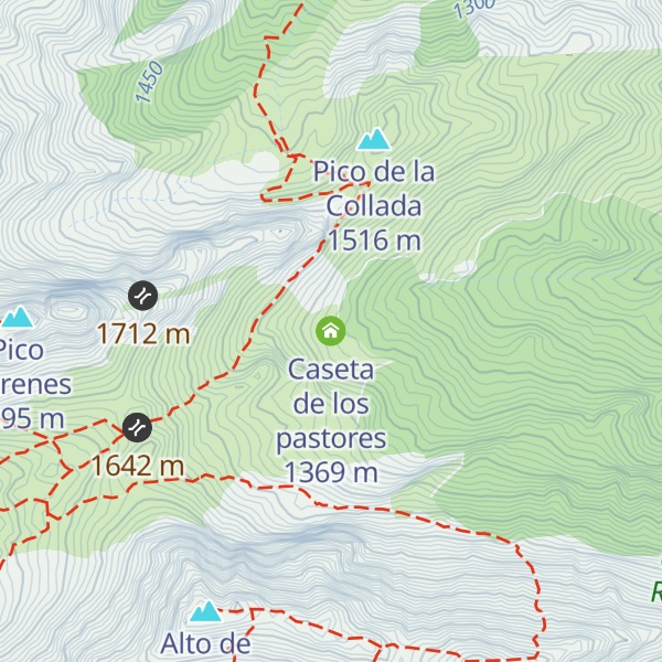 Map of Caseta de los pastores