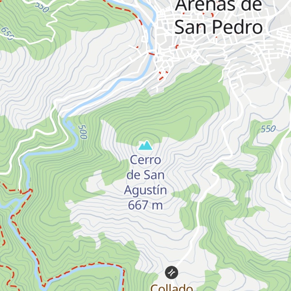 Map of Cerro de San Agustín