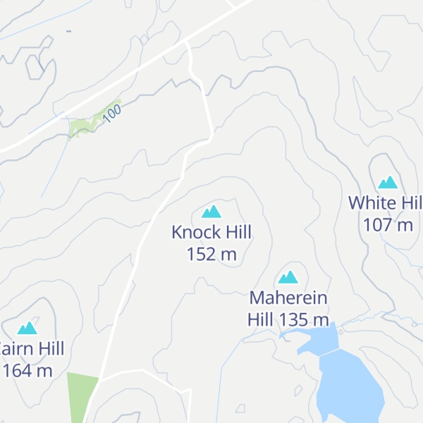Map of Knock Hill
