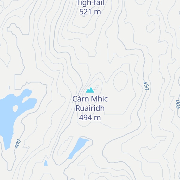 Map of Càrn Mhic Ruairidh