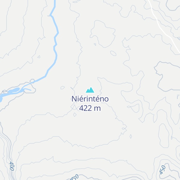 Map of Niérinténo