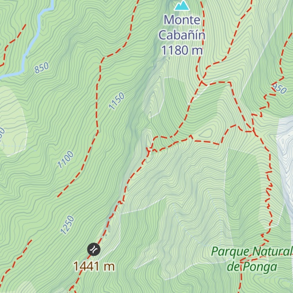 Map of Peña Subes