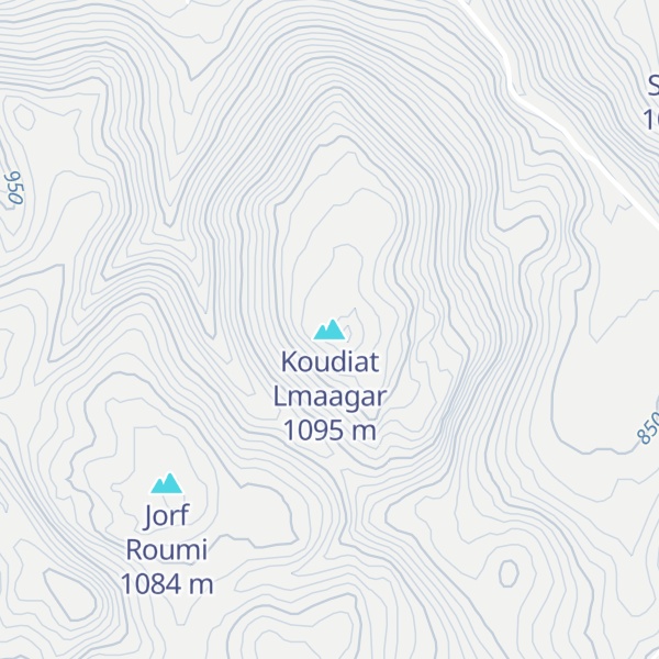 Map of Koudiat Lmaagar
