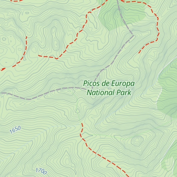 Map of Peña Mora