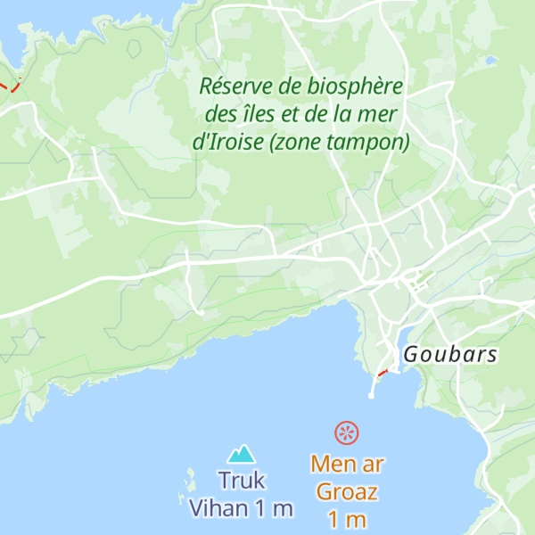 Map of Gîte des Ponts