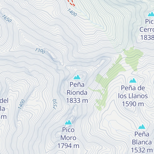 Map of Peña Rionda