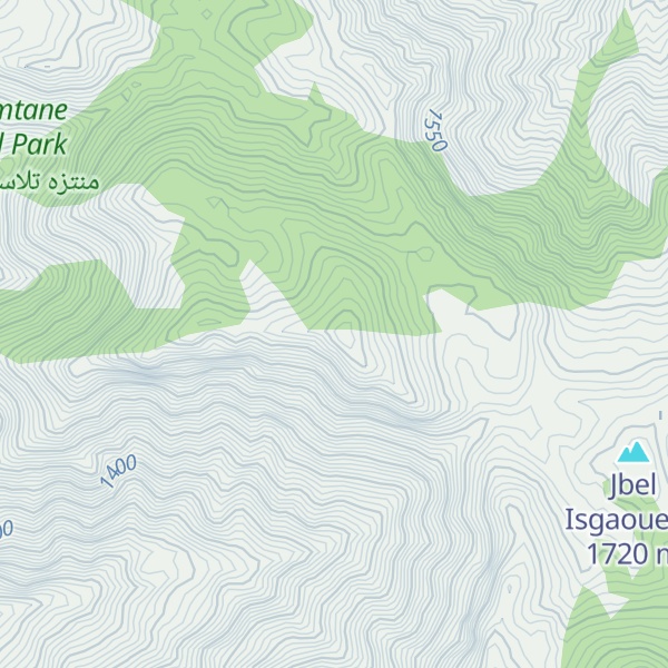 Map of Jebel Tasaft