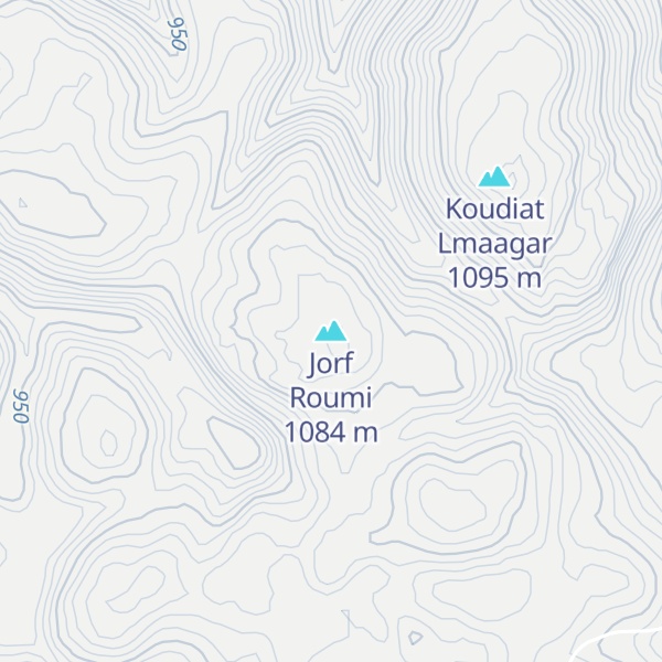Map of Jorf Roumi