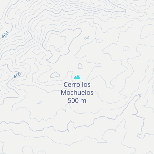 Map of Cerro los Mochuelos
