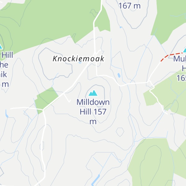 Map of Milldown Hill