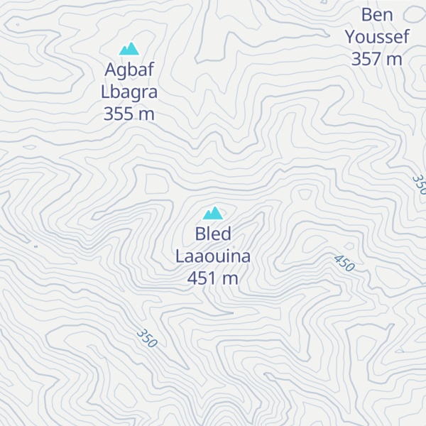 Map of Bled Laaouina