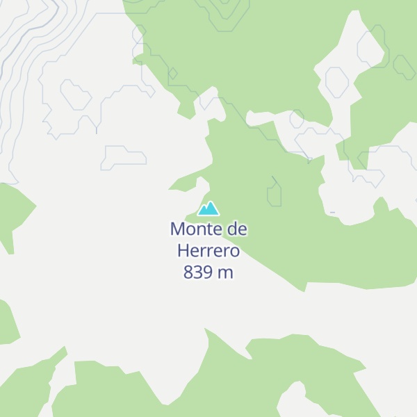 Map of Monte de Herrero