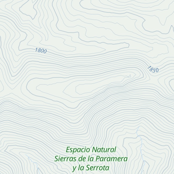 Map of Piedra Lobera