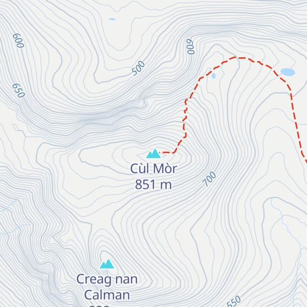 Map of Cùl Mòr