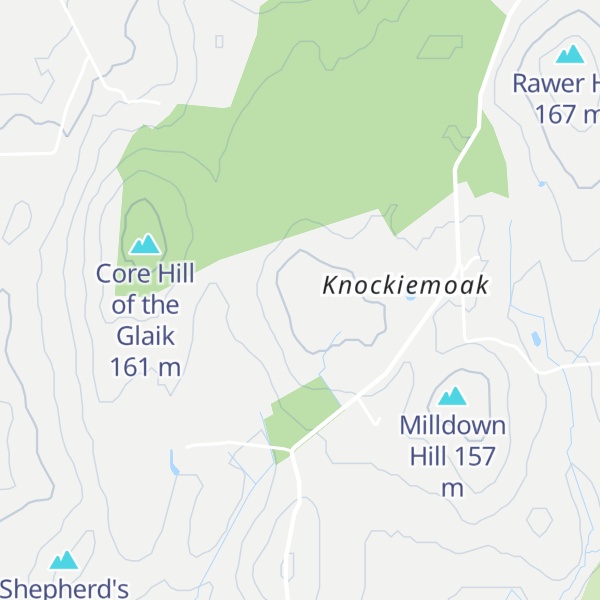 Map of Knock and Maize