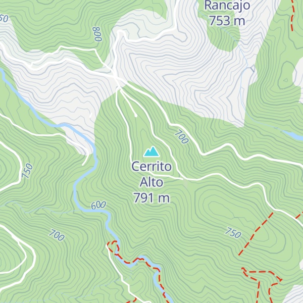 Map of Cerrito Alto