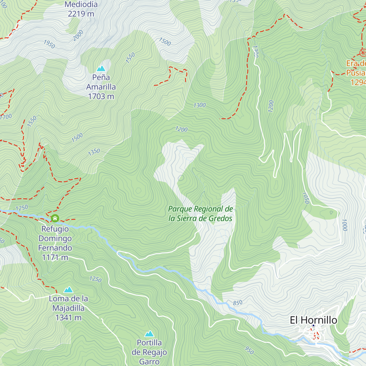 Refugio La Lancha del Rey map