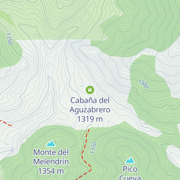 Map of Cabaña del Aguzabrero