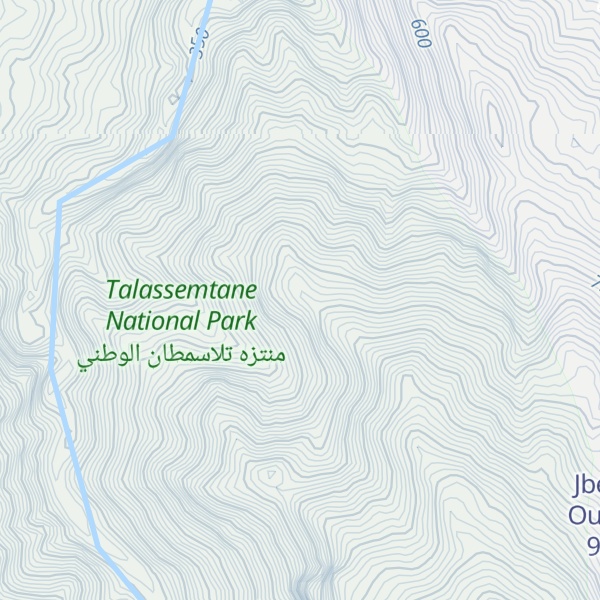 Map of Jbel Jahrara