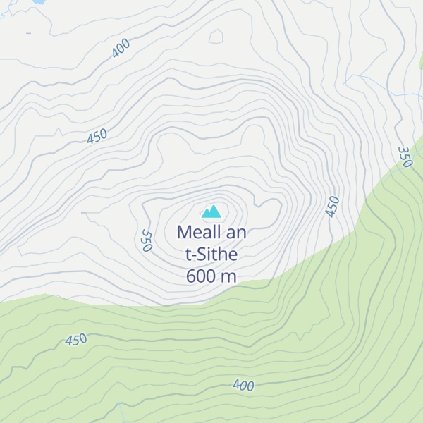 Map of Meall an t-Sithe