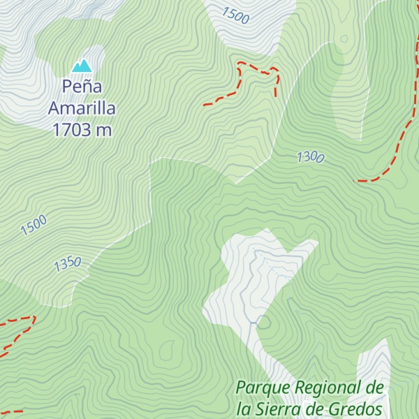 Map of Refugio Las Tormeras
