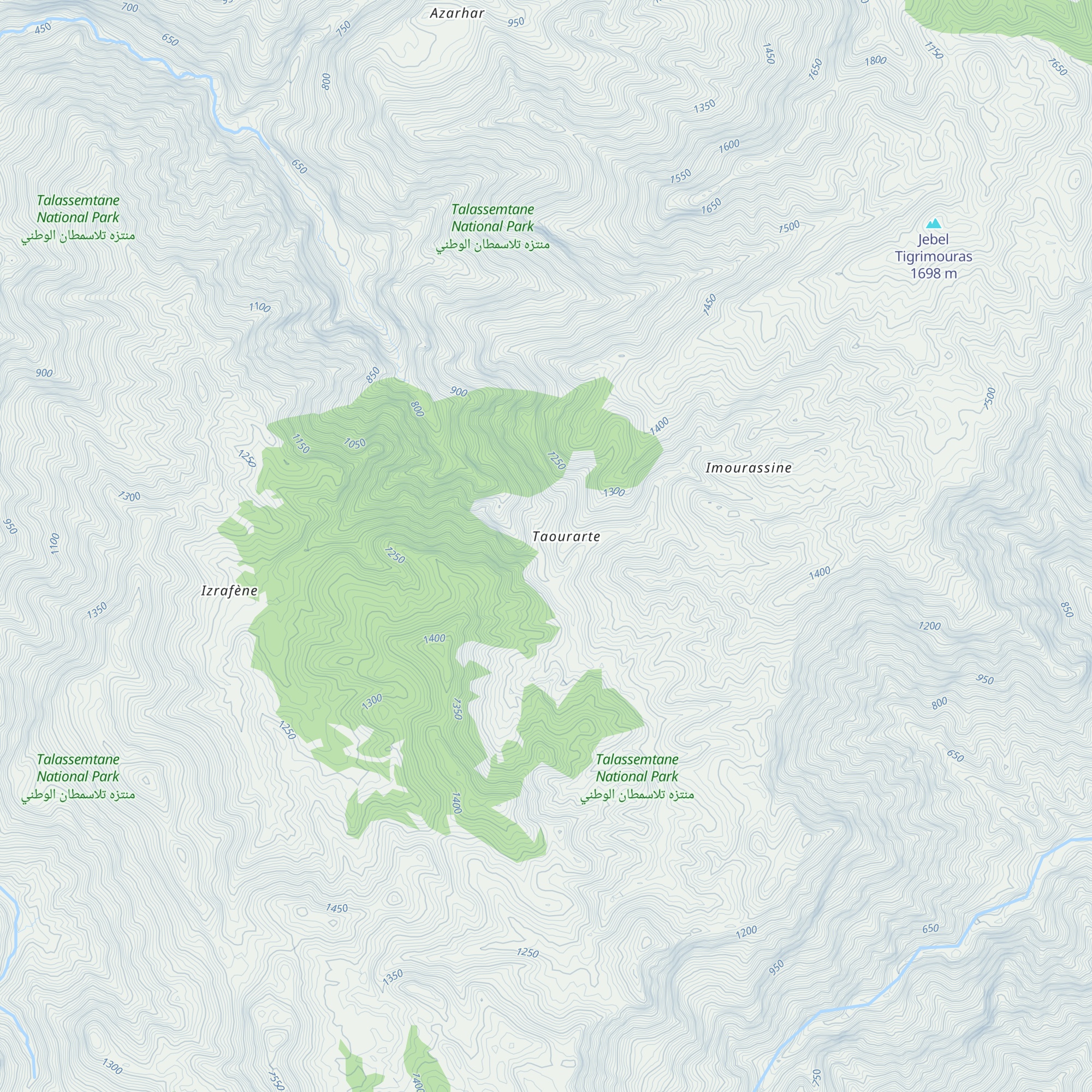Gîte de Taouarte map