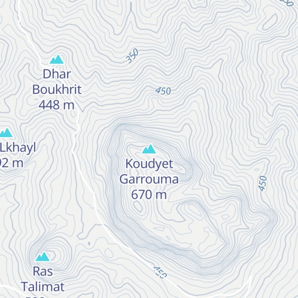 Map of Koudyet Garrouma