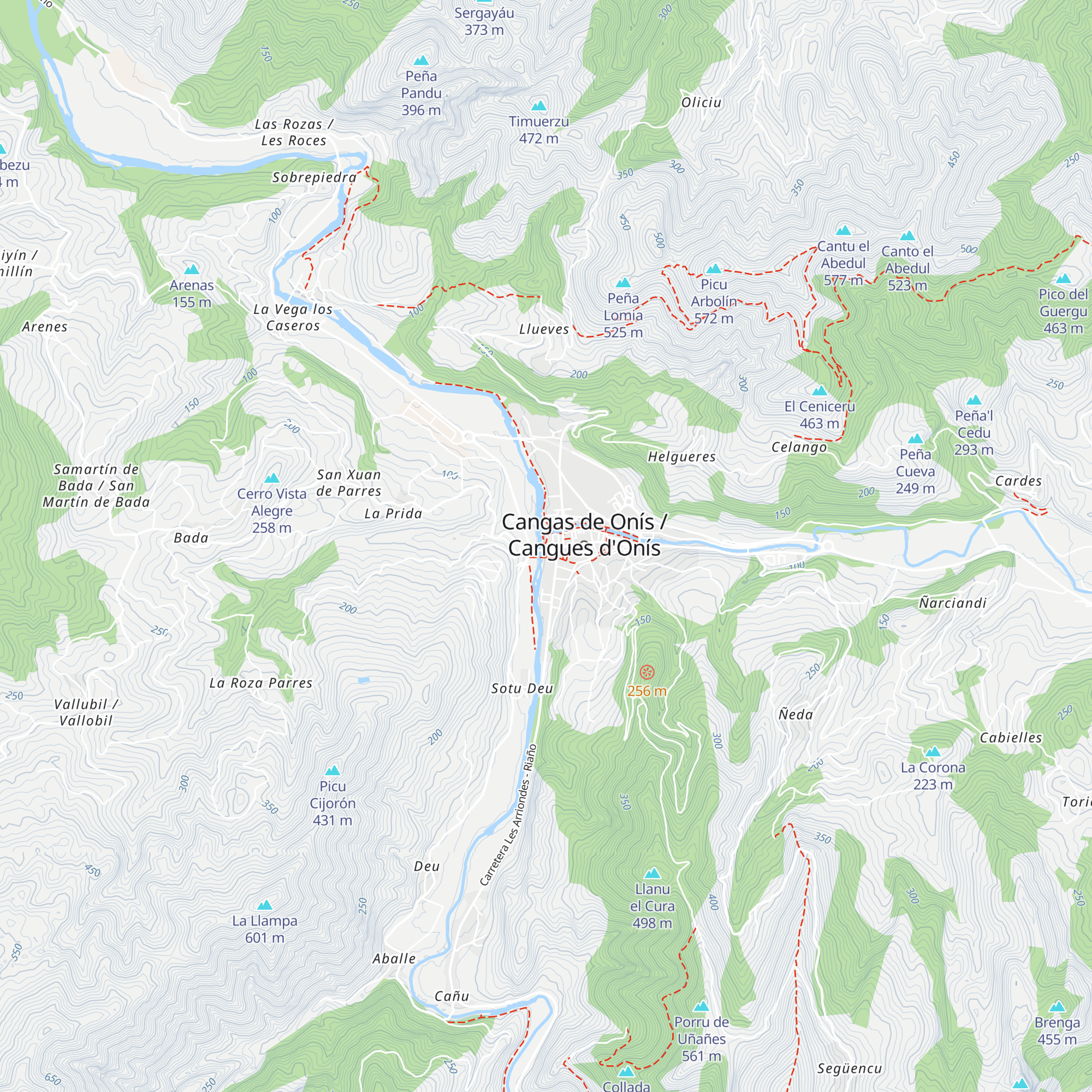 Oficina de Turismo map