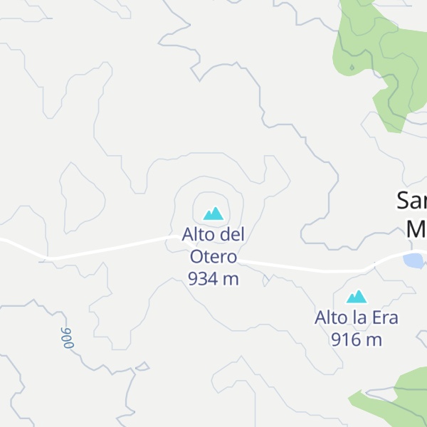 Map of Alto del Otero