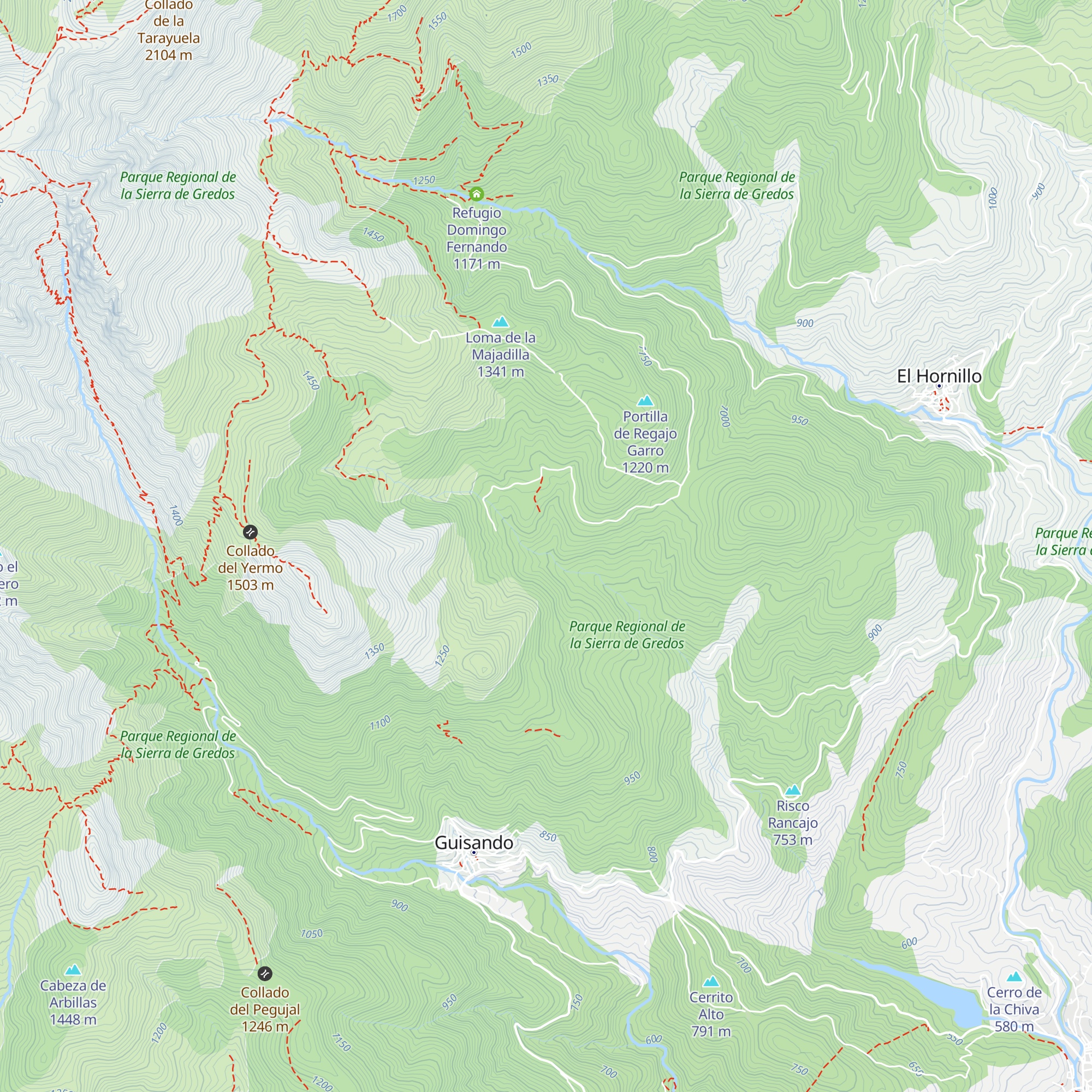 Refugio map