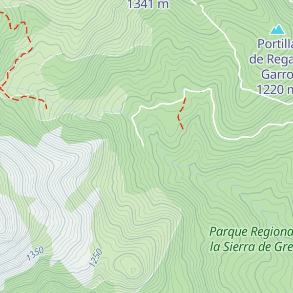 Map of Refugio El Hoyuelo