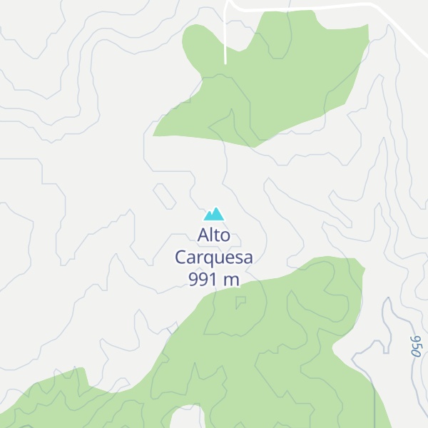 Map of Alto Carquesa