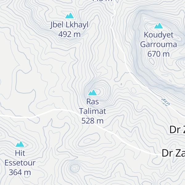 Map of Ras Talimat