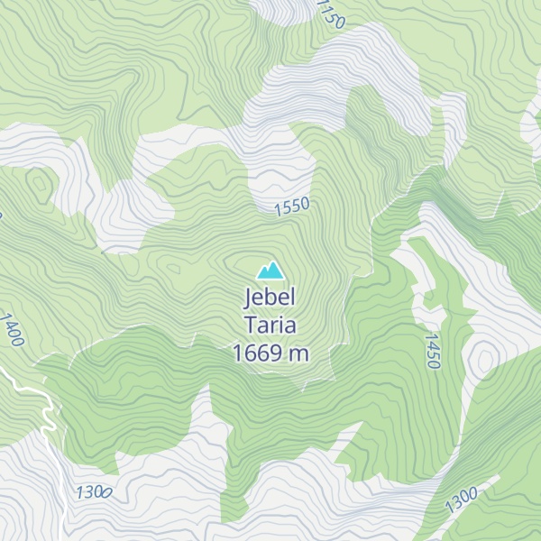 Map of Jebel Taria
