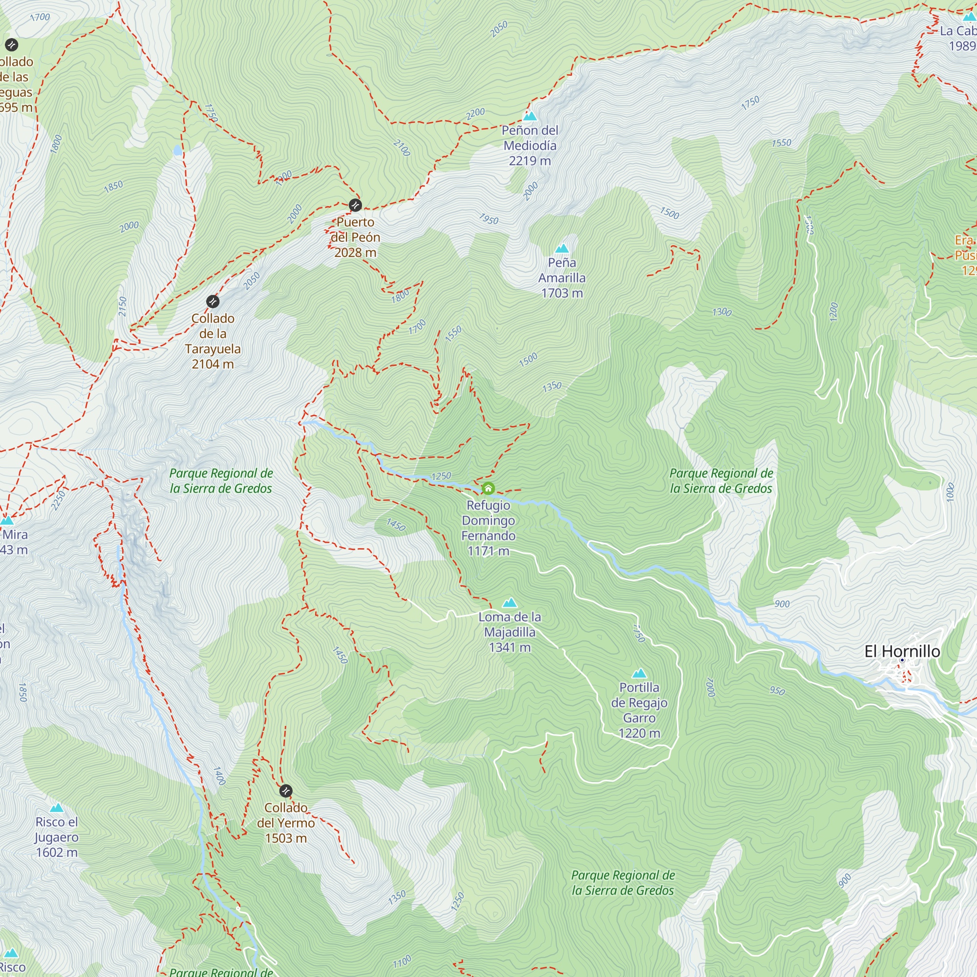 Refugio Domingo Fernando map