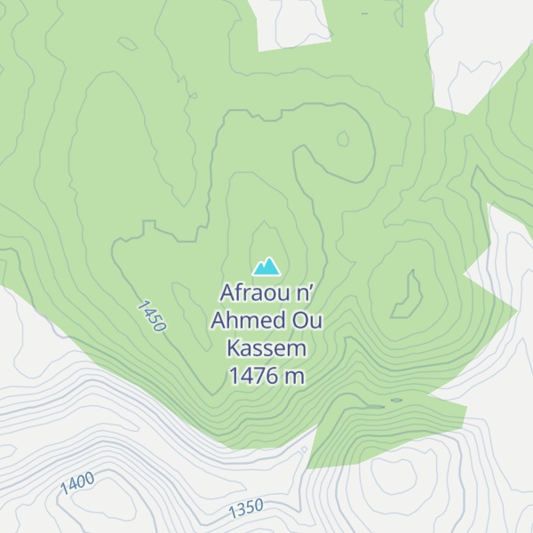 Map of Afraou n’ Ahmed Ou Kassem