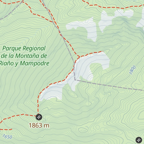 Map of Peña Ten