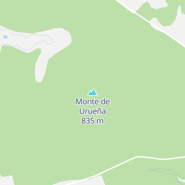 Map of Monte de Urueña