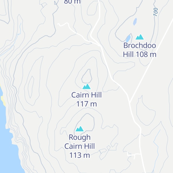 Map of Cairn Hill
