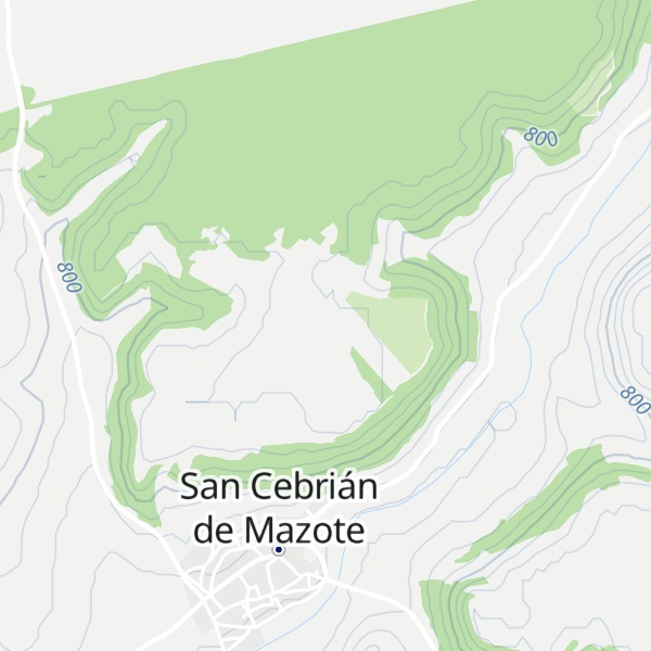 Map of Monte de San Cebrián