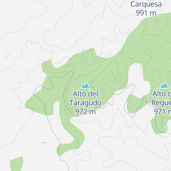 Map of Alto del Taragudo