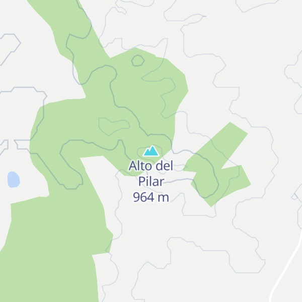 Map of Alto del Pilar