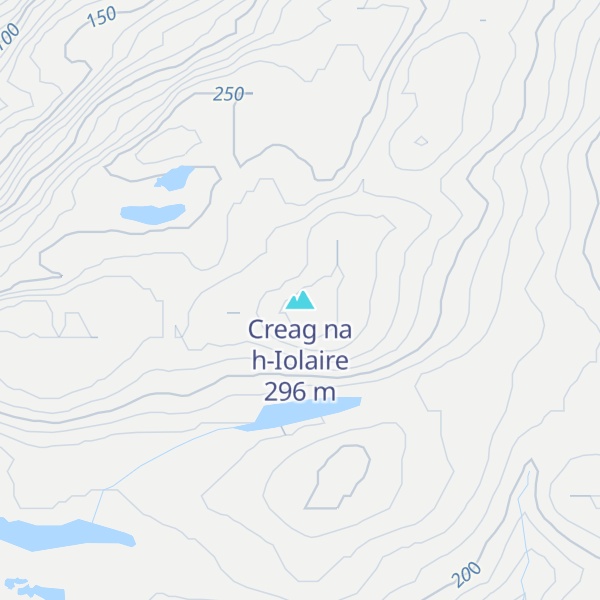Map of Creag na h-Iolaire