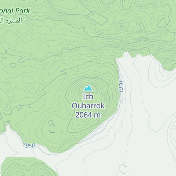 Map of Ich Ouharrok