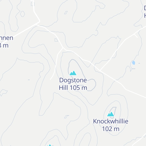 Map of Dogstone Hill