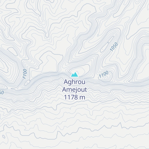 Map of Aghrou Amejout