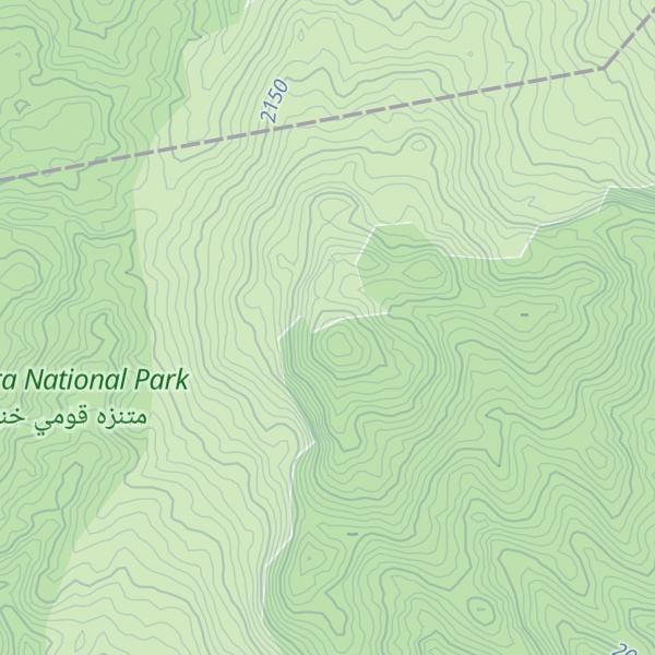 Map of Jebel Roumiat